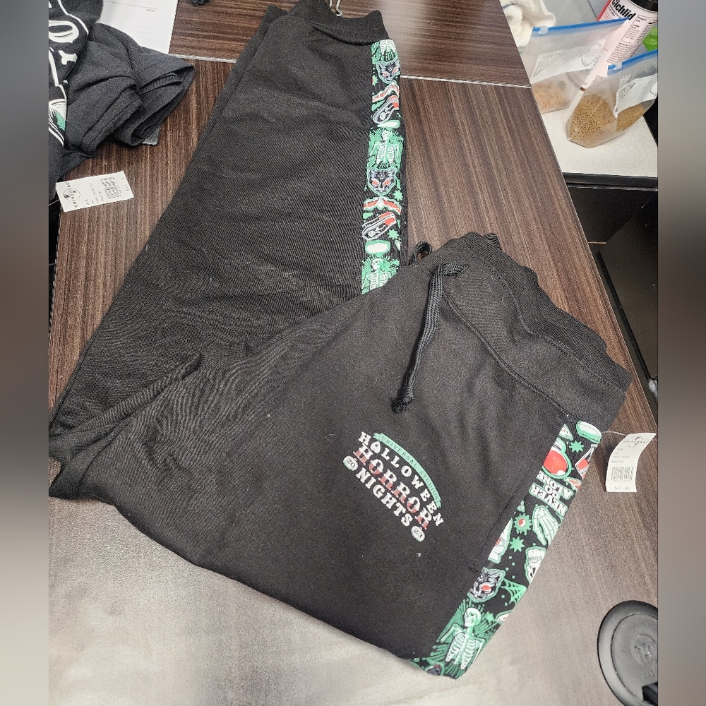 Universal Studios HHN Black Joggers
